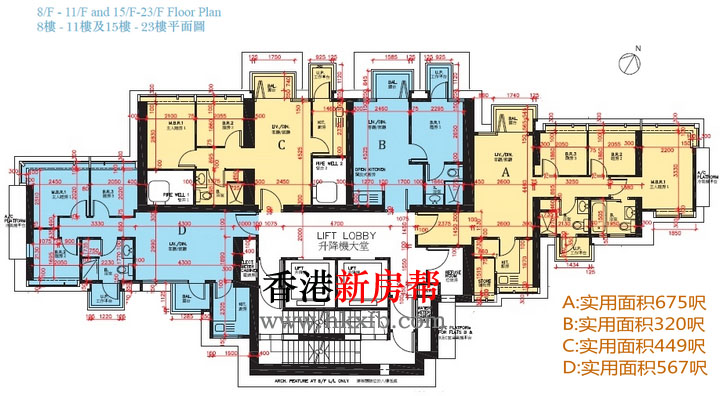 倚南H.BONAIRE平面图 倚南H.BONAIRE平面图