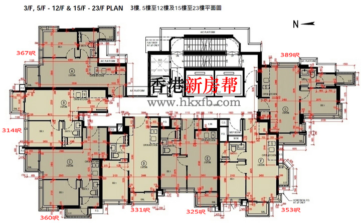 眀徳山平面户型图 眀徳山平面户型图