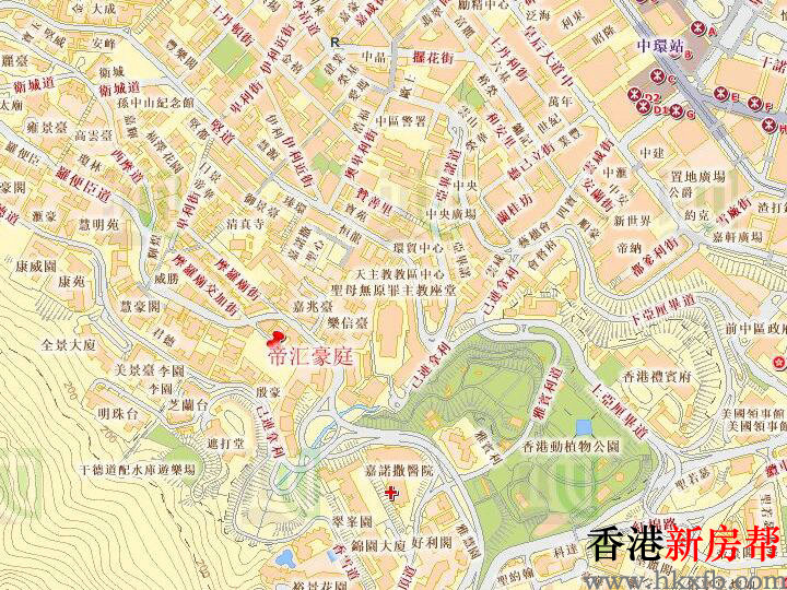 帝汇豪庭位置图 帝汇豪庭位置图