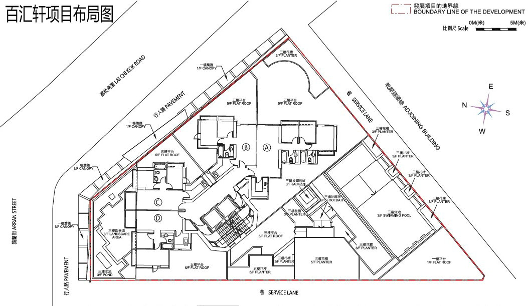 百汇轩项目布局图