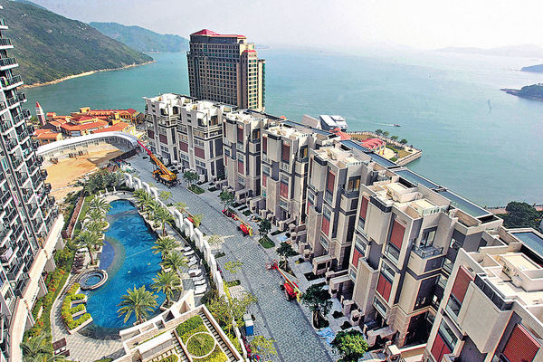 114 - 香港低密度豪宅愉景湾悦堤下周有望开放示范单位 环保概念受欢迎