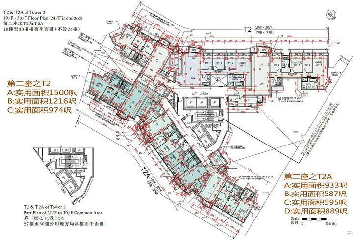 GRAND AUSTIN第二座平面图