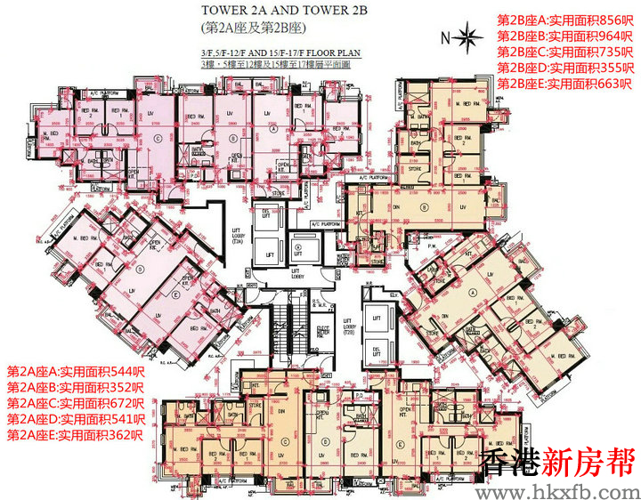 将军澳天晋IIIA第二座平面图