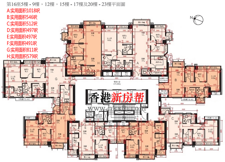 迎海.星湾御16座平面图