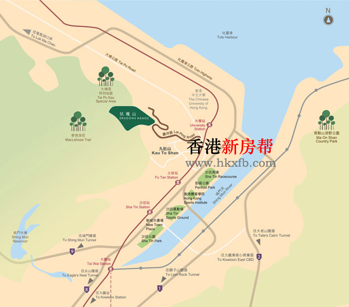 玖珑山位置图
