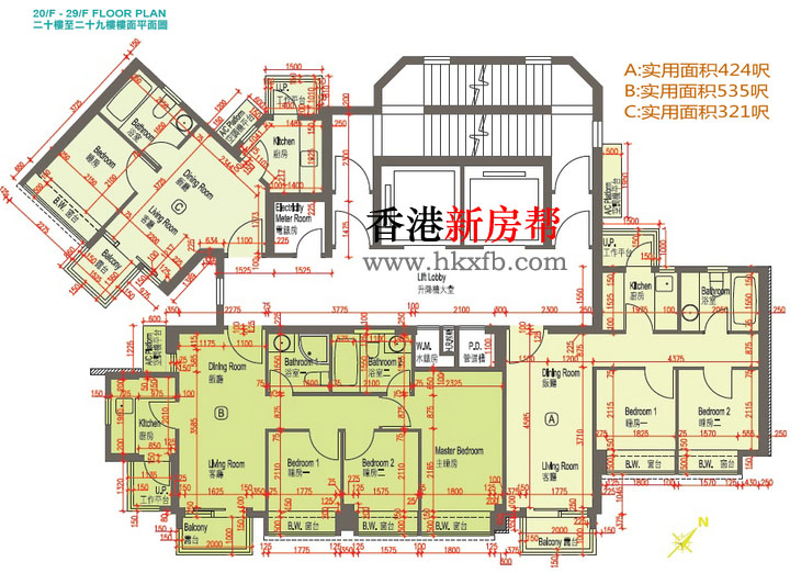 利.港湾18户型图