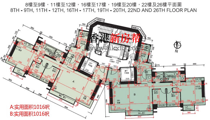 晓珀御平面户型图