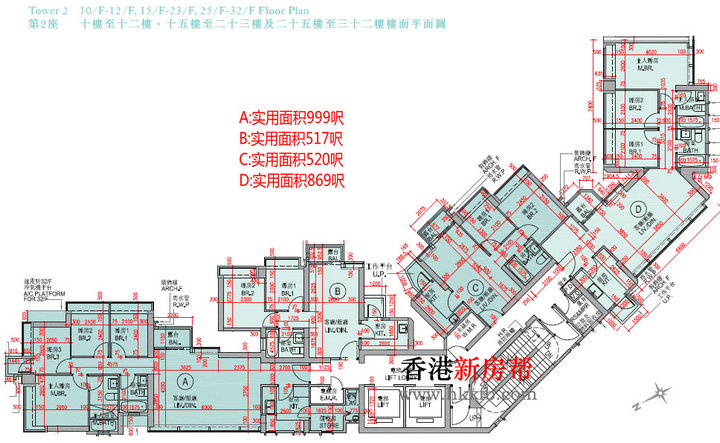 PENINSULA EAST第二座户型图