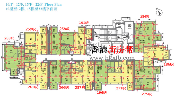 迎丰平面户型图