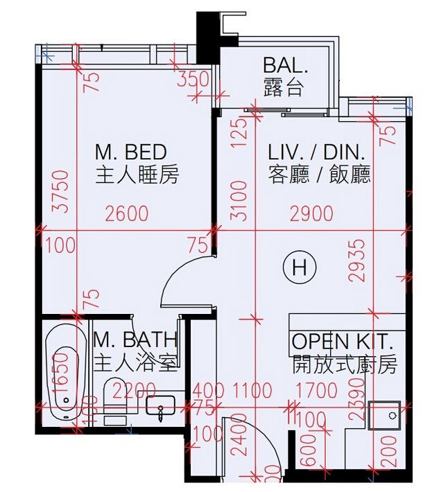 满名山一房图则