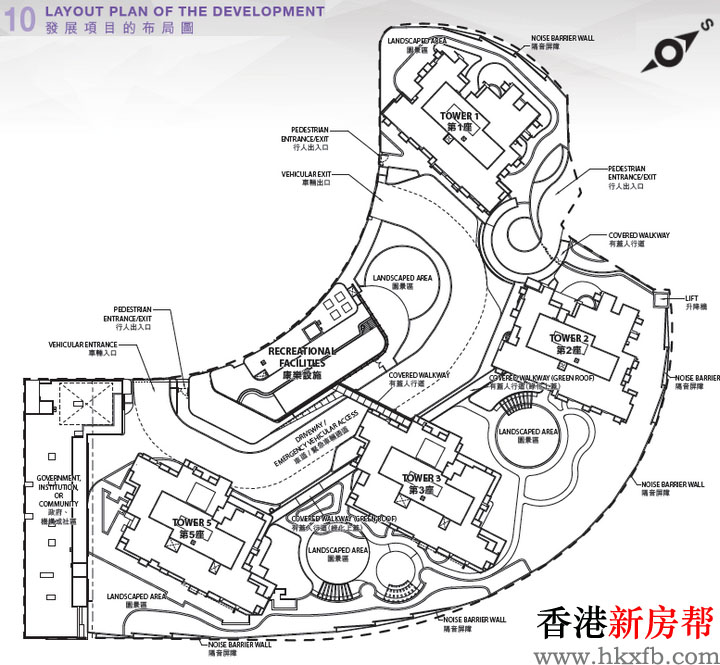 朗屏8号项目布局图