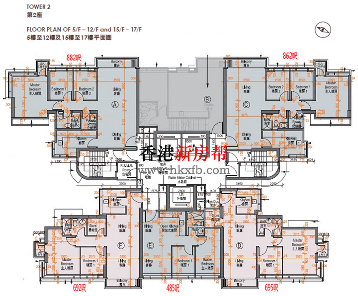 香岛平面户型图