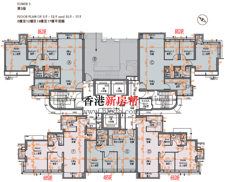 香岛平面户型图