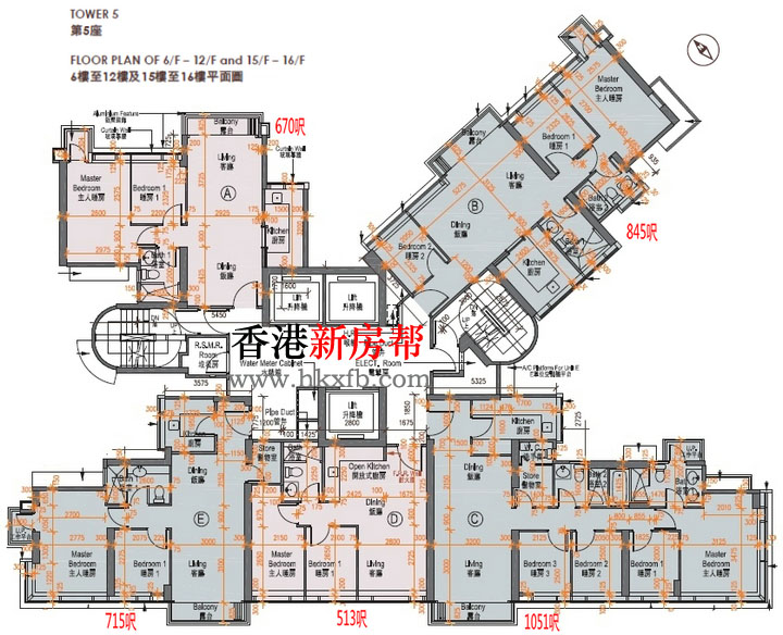 香岛平面户型图