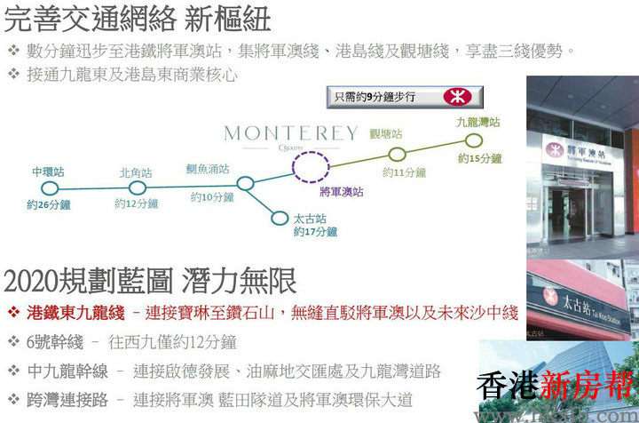 MONTEREY交通网络