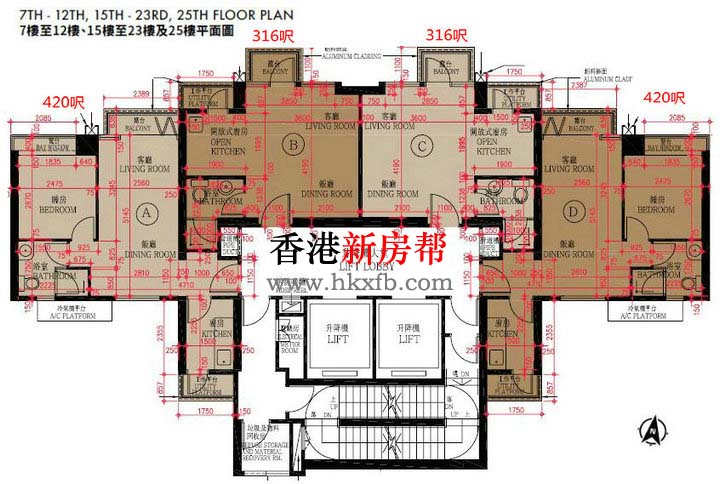 壹嘉平面户型图