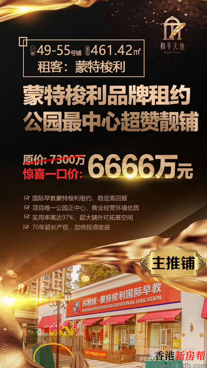 25 - 【和平天地】龙华黄金大道双地铁口70年产权街铺