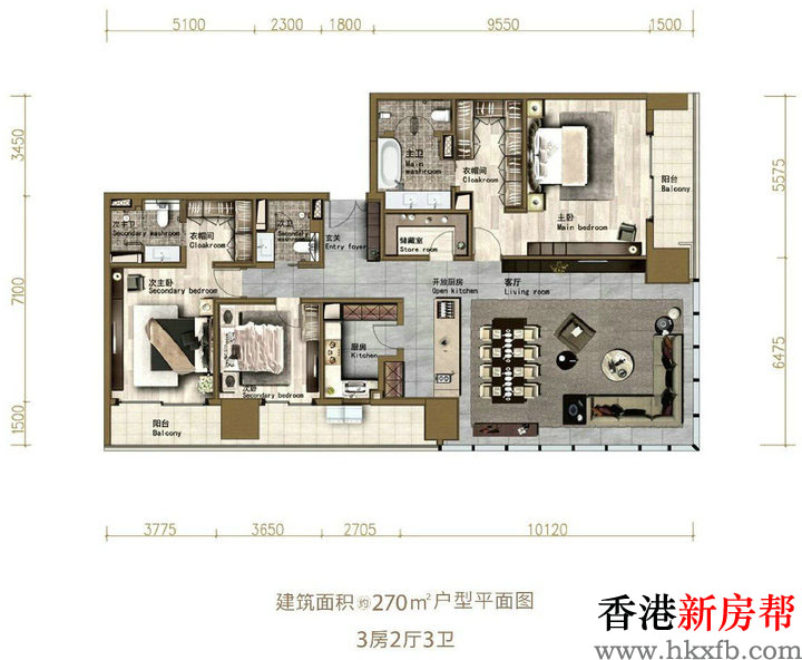 9 3 - 【华润前海中心】122~338㎡悦玺公寓 华润前海大厦火热发售！