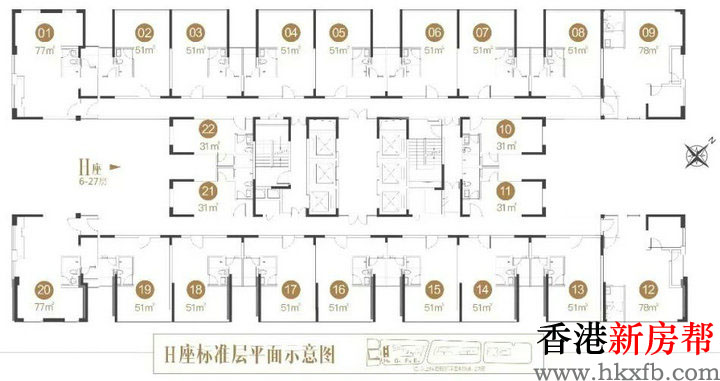 16 2 - 【福城·前海新纪元】107大道封面资产 33~101㎡精装公寓火热发售