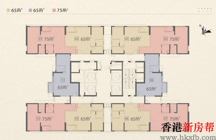 18 2 - 【宏发天汇城】建面约65~75㎡大城新品 现楼发售