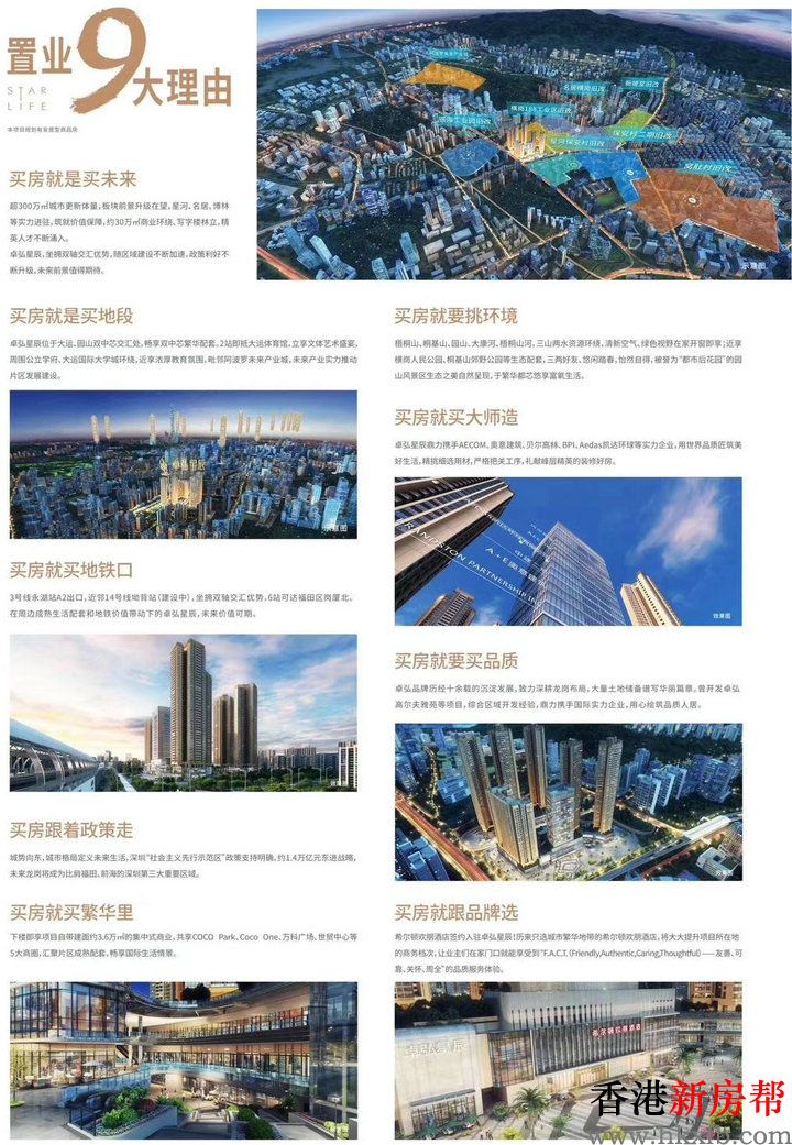 3 9 - 【卓弘星辰】龙岗大道永湖站地铁口 82-93㎡超高层纯住宅