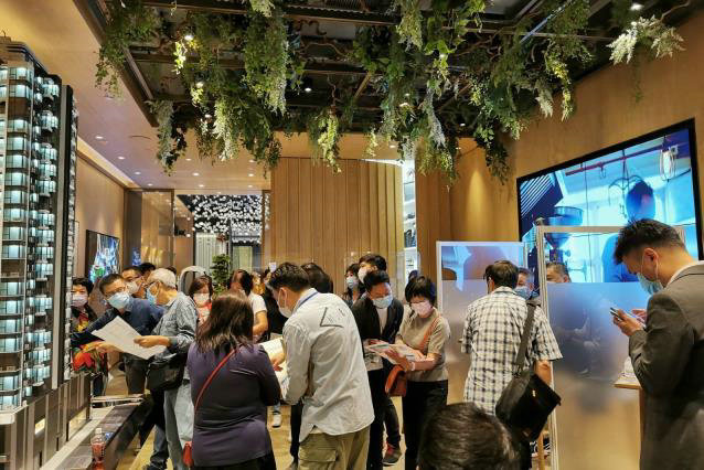 1 33 - 香港新盘:尖沙咀本木示位近4000人次参观 累收逾500票