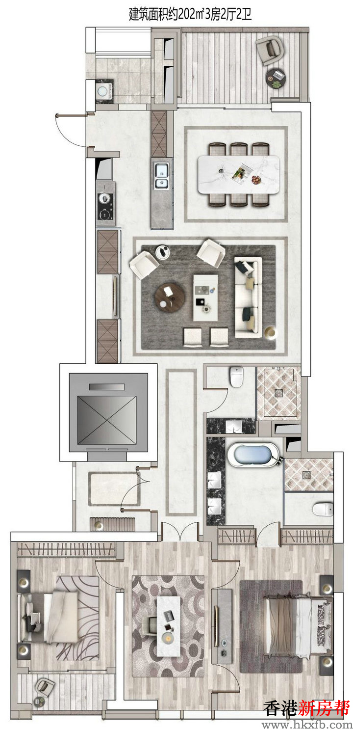 14 6 - 【岁宝壹品】福田八卦岭双地铁上盖45~220㎡云端美寓