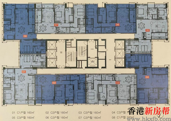 21 2 - 【华侨城·北站壹号】深圳北站90~160㎡高端行政公寓