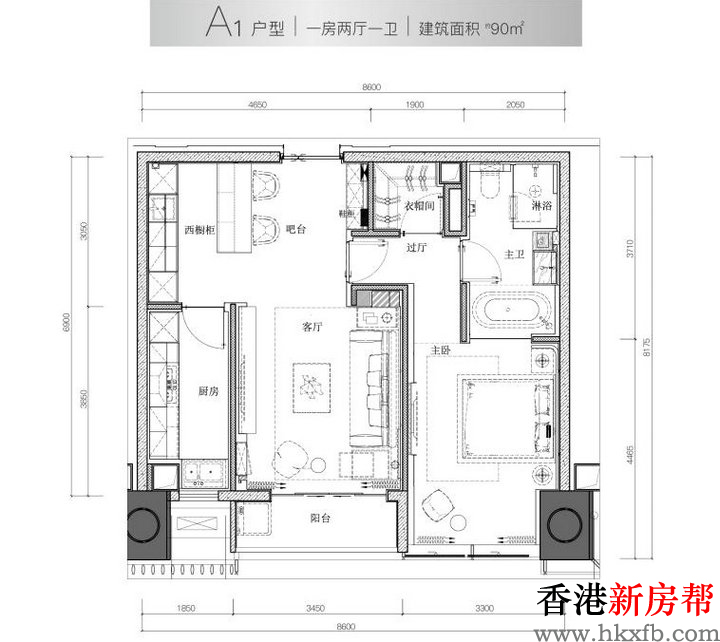 23 2 - 【华侨城·北站壹号】深圳北站90~160㎡高端行政公寓