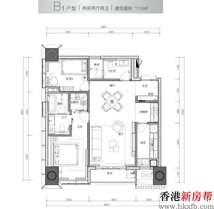 25 3 - 【华侨城·北站壹号】深圳北站90~160㎡高端行政公寓