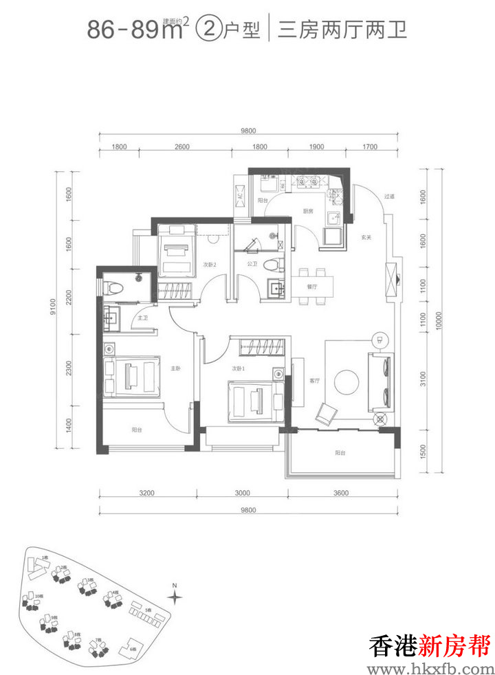 17 2 - 【满京华云曦】大鹏新区市政公园旁精装一手住宅 均价3.5万/㎡