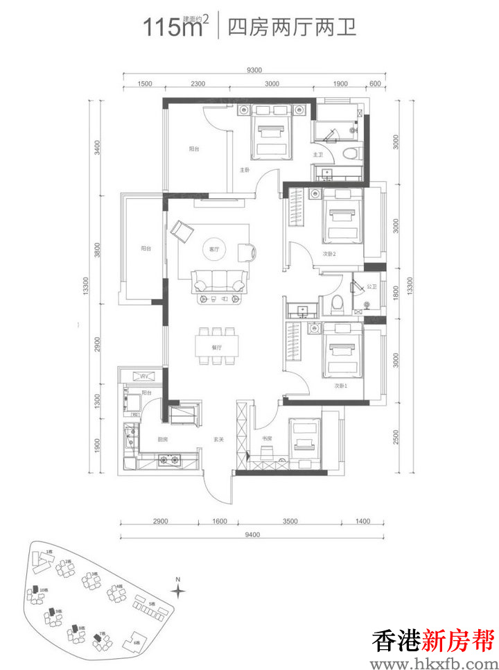 18 1 - 【满京华云曦】大鹏新区市政公园旁精装一手住宅 均价3.5万/㎡