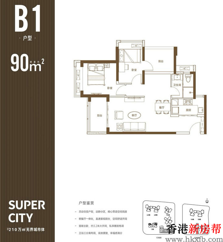 17 2 - 【保利勤诚达誉都】龙岗中心城百万大城87~162㎡臻装美宅