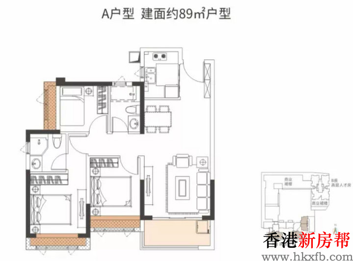 19 1 - 【光明金茂广场】光明芯·公园里·地铁旁89~115m²精装雅宅