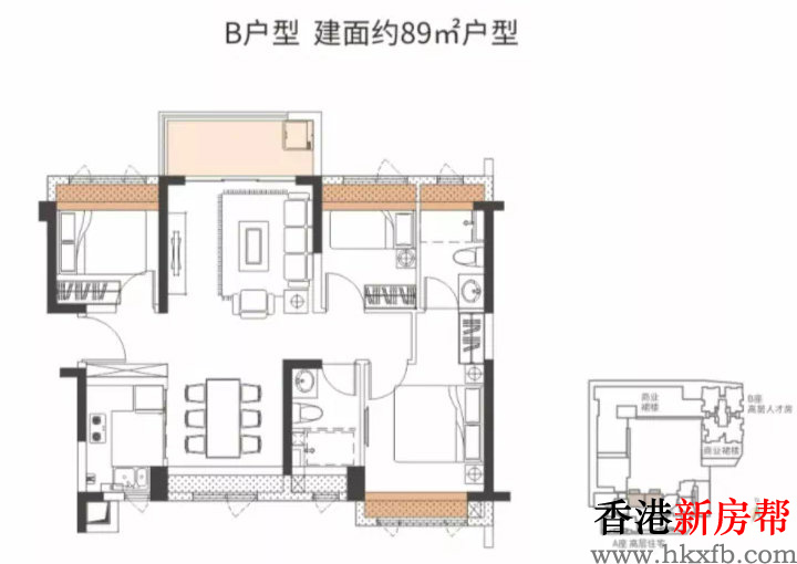 20 1 - 【光明金茂广场】光明芯·公园里·地铁旁89~115m²精装雅宅