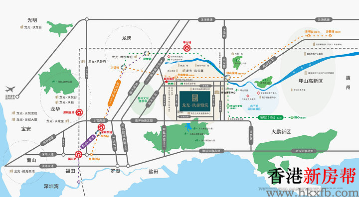 4 21 - 【龙光玖誉雅筑】坪山商务中芯区 山湖大境96~114㎡舒阔3~4房