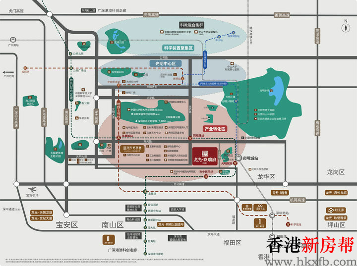 11 3 - 【龙光·玖瑞府】光明凤凰城核芯96~114㎡3~4房公园舒居