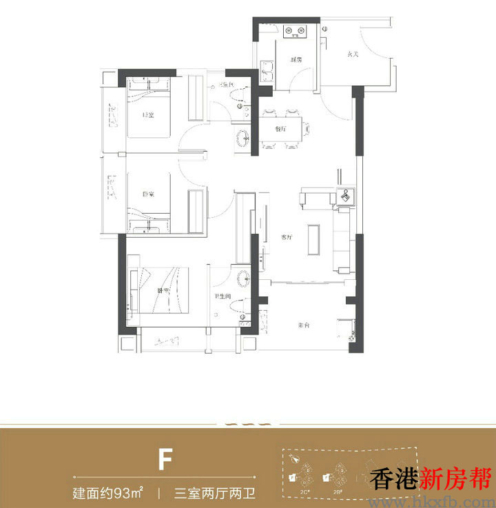 11 9 - 【臻湾云庭】盐田中央居住区67~93㎡南向山海纯居